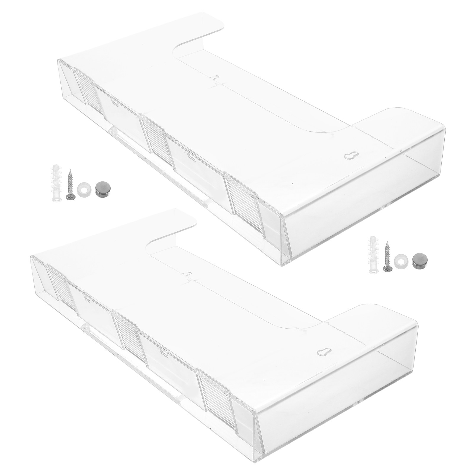 Magazine Holder Rack - 2 szt. akrylowych uchwytów na dokumenty