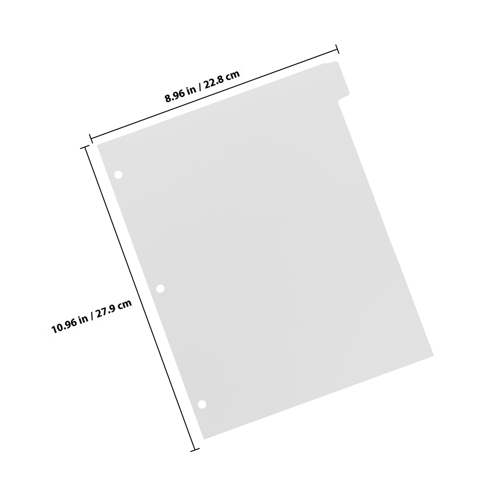 8 arkuszy wysokiej jakości prz – Tab Divider A4 recenzja i cena