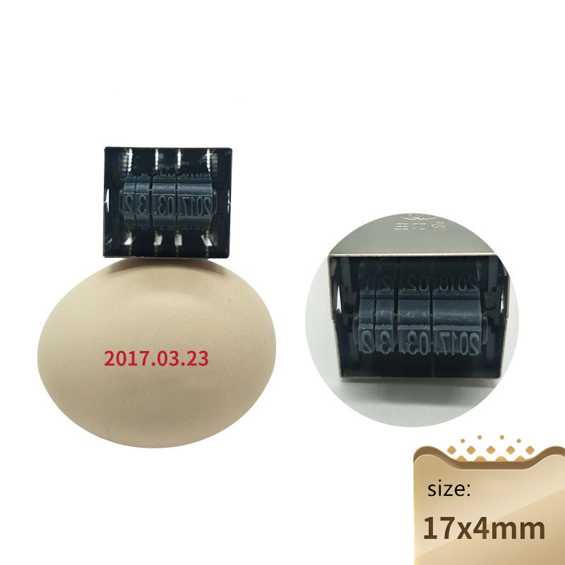 Przenośne datowniki do jajek,  – Rubber Date Stamp recenzja i cena