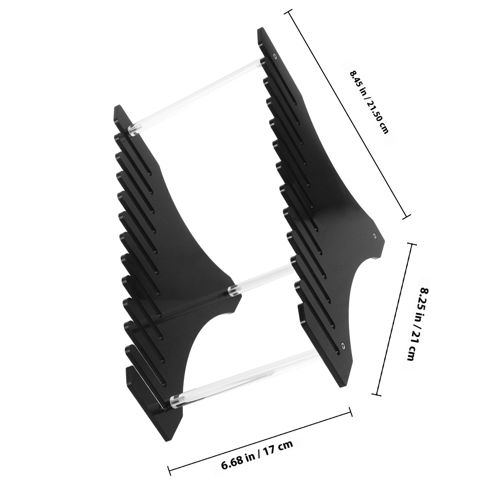 Wielopoziomowy akrylowy stojak – Magazine Holder Rack recenzja i cena