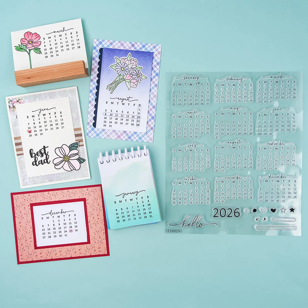 Stempel silikonowy przezroczys – Rubber Date Stamp recenzja i cena