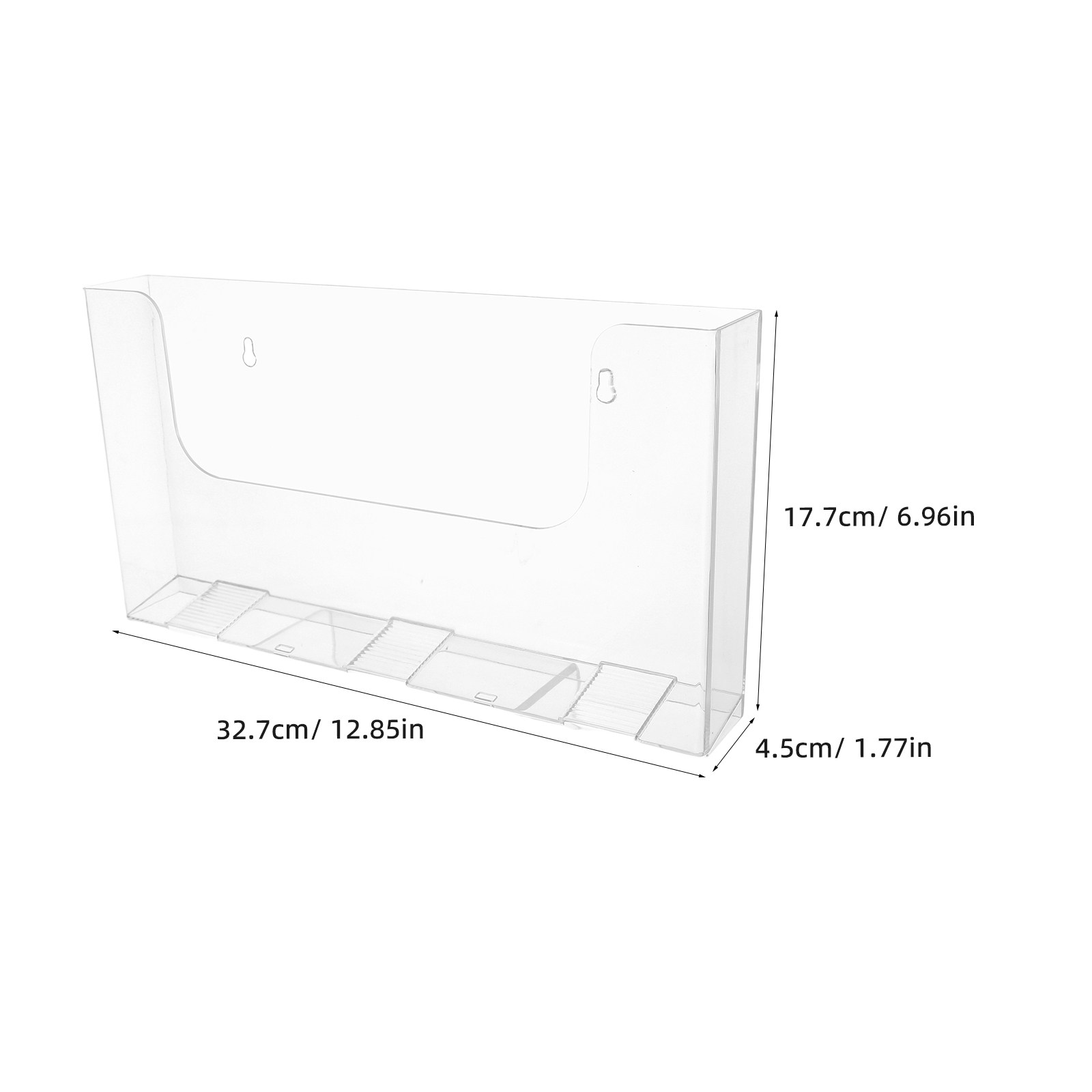 2 szt. akrylowych uchwytów na  – Magazine Holder Rack recenzja i cena